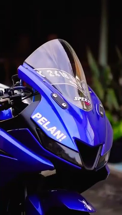 Cuplikan Yamaha R15 v3 Biru Keren, Tampan // Vidio Shorts // Story WA