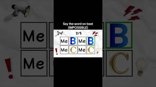 Say the word impossible #beat #puzzle #quiz #numbergame #riddles #numberpuzzle #funny #game