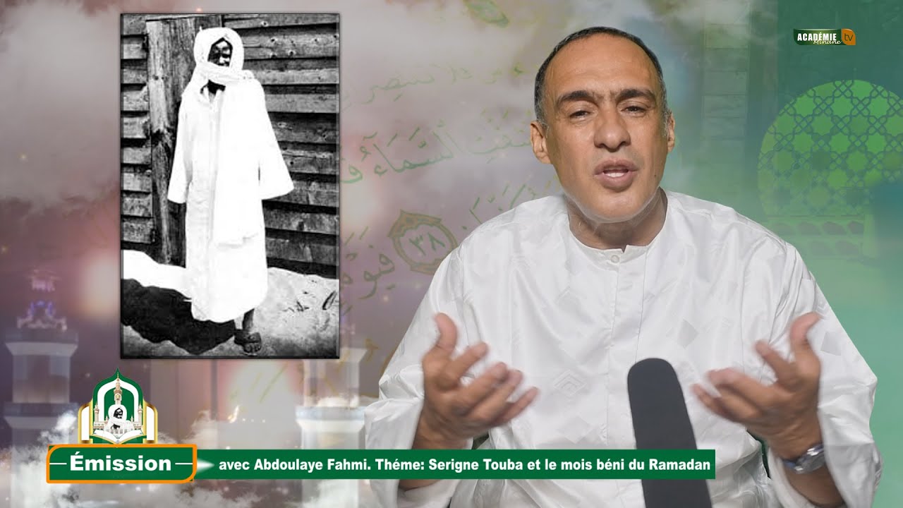 Émission bi hebdomadaire avec Abdoulaye Fahmi. Théme: Serigne Touba et le mois béni du Ramadan