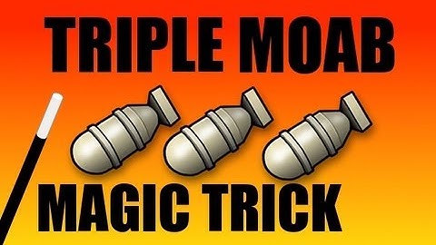 MW3: CLUTCH Triple MOAB + Magic Trick!!!