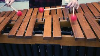 'Saudade' for solo marimba (5 oct.) by Joey Eng