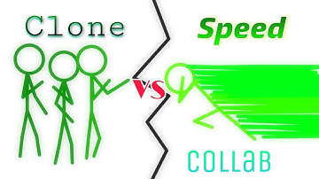 Speed vs Clone Collab - My Entry | Stick Fighter | Hosted By :- @IndigoAnimations