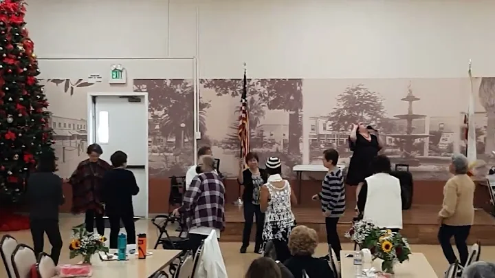 April Walsh Performing at Orange Senior Center