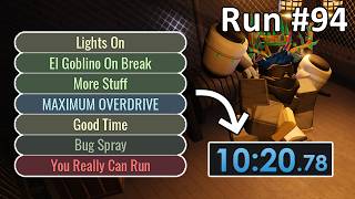 Speedrunning Doors 100 Times with Maximum Overdrive