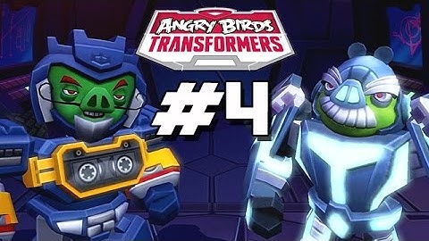 Angry Birds Transformers - Part 4 (New Area Lockdown) iOS Gameplay