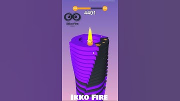 NOOB vs PRO vs HACKER - Stack Ball 3D - Gameplay - MAX LEVEL in Stack Ball | Spiral Roll - Ikko Fire