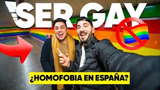 😨🏳️‍🌈 La realidad de SER GAY en ESPAÑA ¿Es un país HOMÓFOBO?