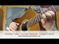 Fleetwood mac  albatross played on one guitar acoustic cover