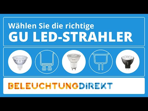 Wie wähle ich den richtigen GU-LED-Strahler? | Beleuchtungdirekt.de