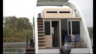 Плавучий Дом Houseboat www.skorost-tv.ru .www.плавдом.рф