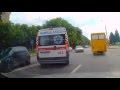 ДТП Полтава. Сбил пешехода на пешеходном переходе. He knocked down a pedestrian in a crosswalk.