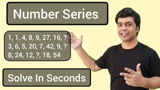 5 Important Number Series Questions | Number Series | Maths Trick | imran sir maths