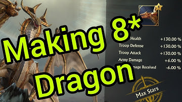 8 Star* Dragon Evolution | Making Dragon Star Max | King of Avalon KOA = Sachin Mangla