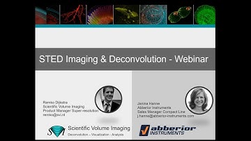 Huygens STED deconvolution and optimal processing of STED data - 5pm CET Webinar