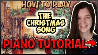 How To Play "THE CHRISTMAS SONG" (CHESTNUTS ROASTING ON AN OPEN FIRE) - (Synthesia) [Piano Tutorial]