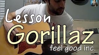 Guitar Lesson Feel Good Inc The Gorillaz chords