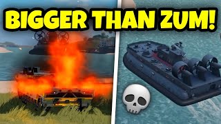 The New Zubr-Class Hovercraft Just Got An EARLY SHOWCASE... | War Tycoon screenshot 2