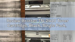 Review Brother TN-2410 Toner Cartridge, Black, Single Pack, Standard Yield, Includes 1 x Toner Cartr
