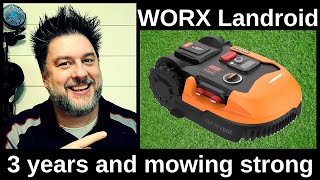 WORX Landroid L robotic lawnmower 3 years and still mowing strong! [573]