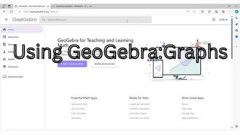 Using GeoGebra in the Classroom to teach and understand functions and derivatives