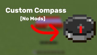 Custom Compass With Command | MCPE Tutorial