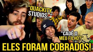 CELLBIT E FOREVER COBRANDO O QUACKITY E O QUACKITY STUDIOS KKKK (Legendado) | MINECRAFT QSMP