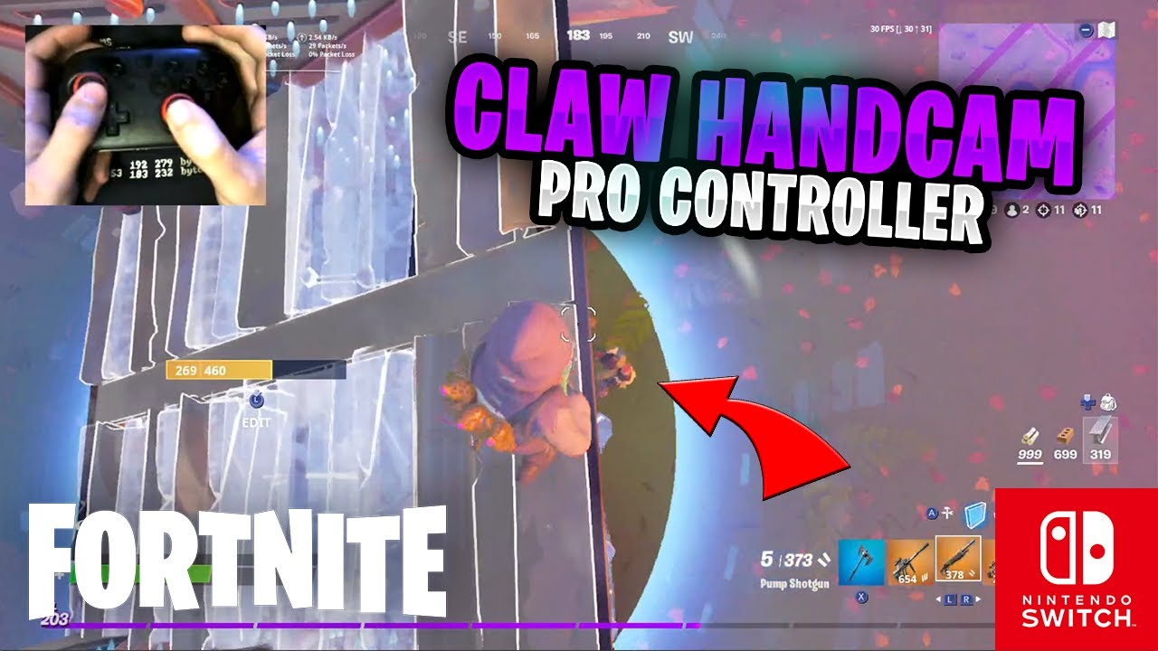 Fortnite on the Nintendo Switch Pro Controller 188 YouTube