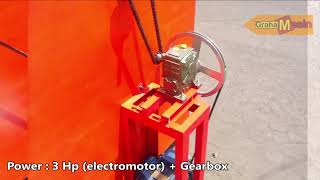 Mesin Roti Oven Gas Rotary
