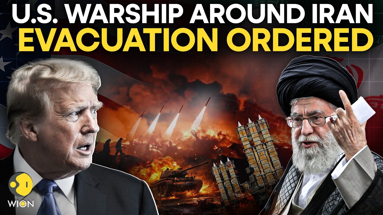 US-Iran Tensions LIVE: US Orders Urgent Evacuation Of Citizens From Iran, Trump In War Mode? | WION