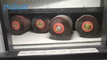 ⚙️ Deburring Machine in Action | Precision Edge Finishing by ALPHA