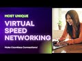 Most Unique Virtual Speed Networking Event 💨 | GACN | Free to Register