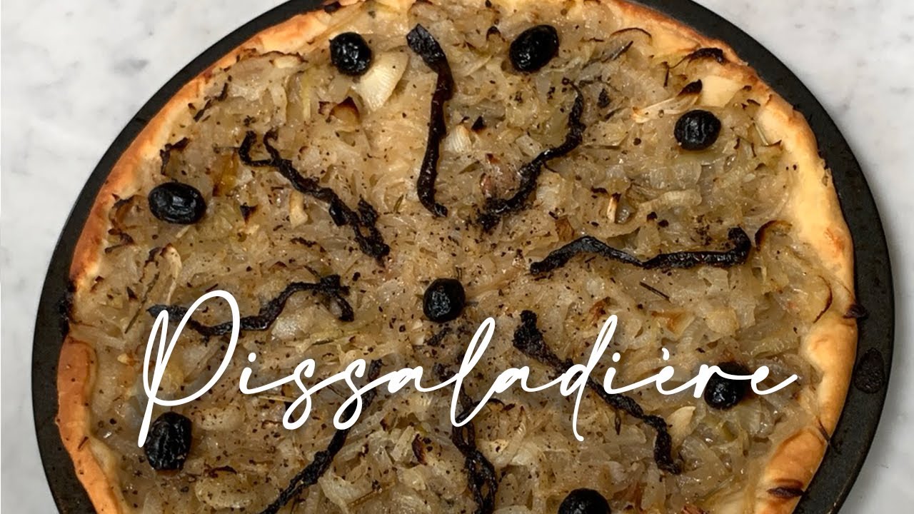 🇫🇷 La Pissaldière: An incredibly tasty Onion Tart, emblem of Provence