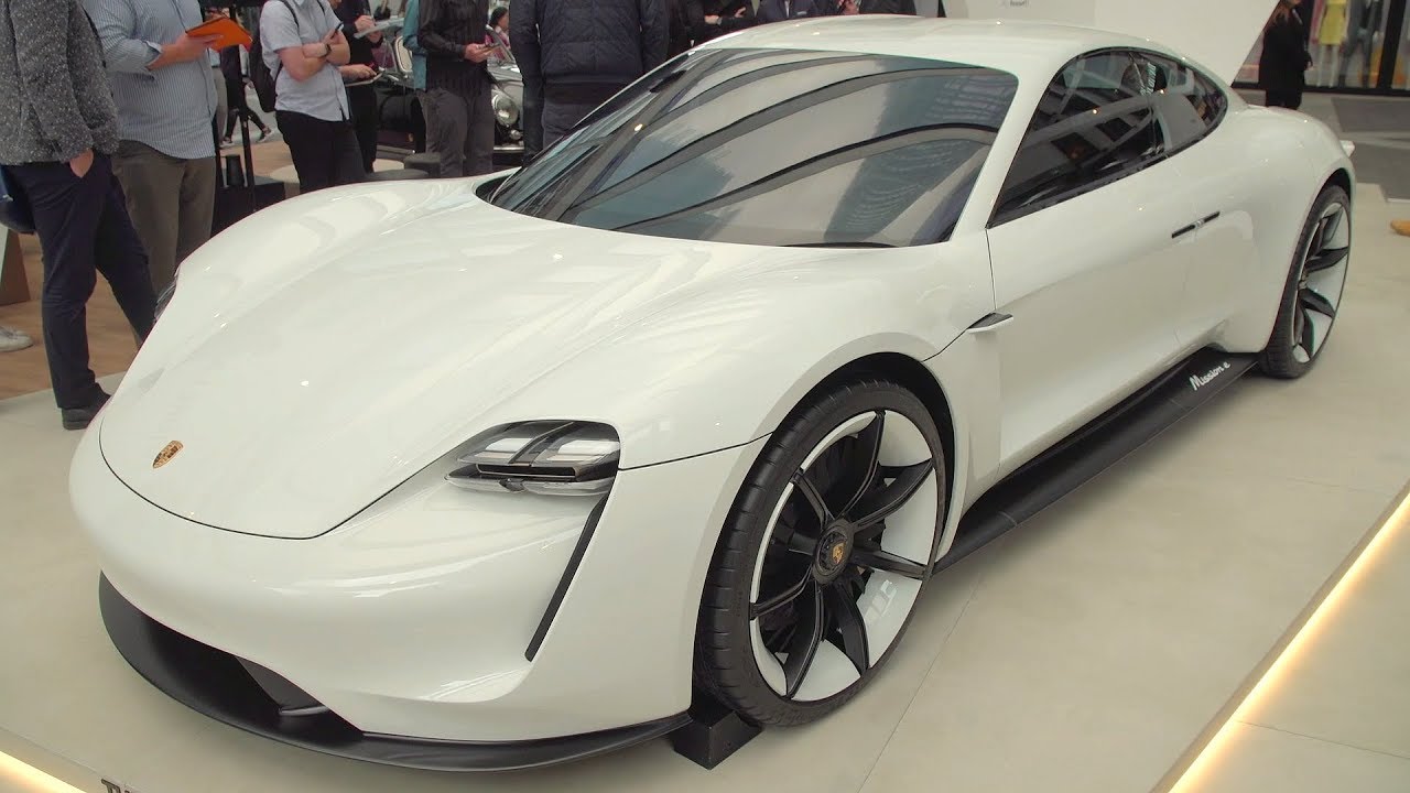 Porsche Mission E (Taycan Concept) at the Future Lab in Sydney - YouTube