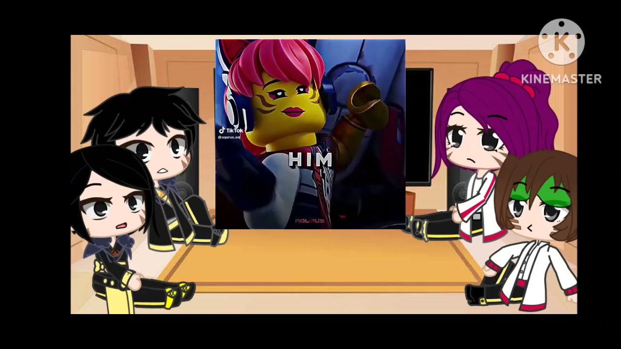 Jordanna/ Dr. Larow + Sora's Parents reacts to Ninjago || GCRV