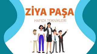 Hafıza Teknikleriyle ZİYA PAŞA|60 Saniyede 8 Eser ÖĞREN!|AYT Edebiyat