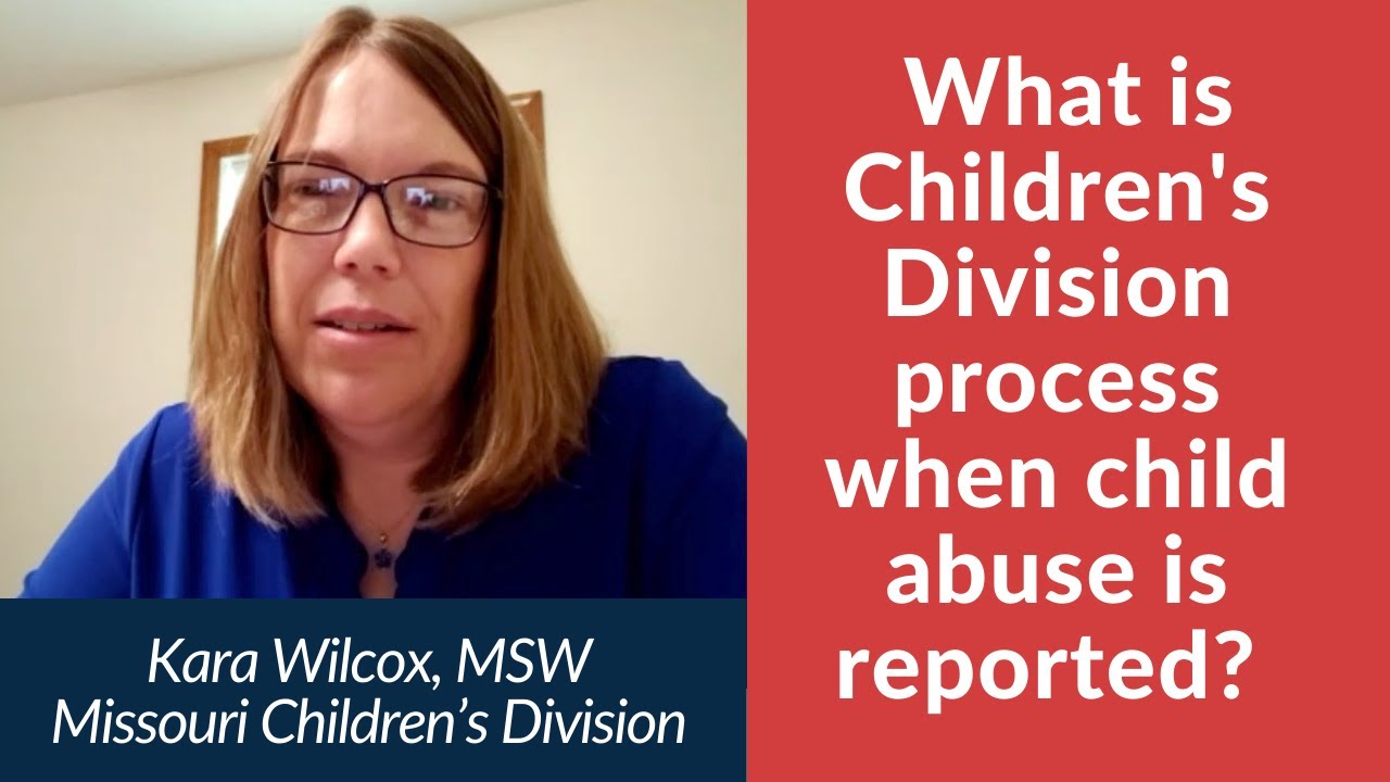 Missouri Children's Division Response when Suspected Child Abuse is