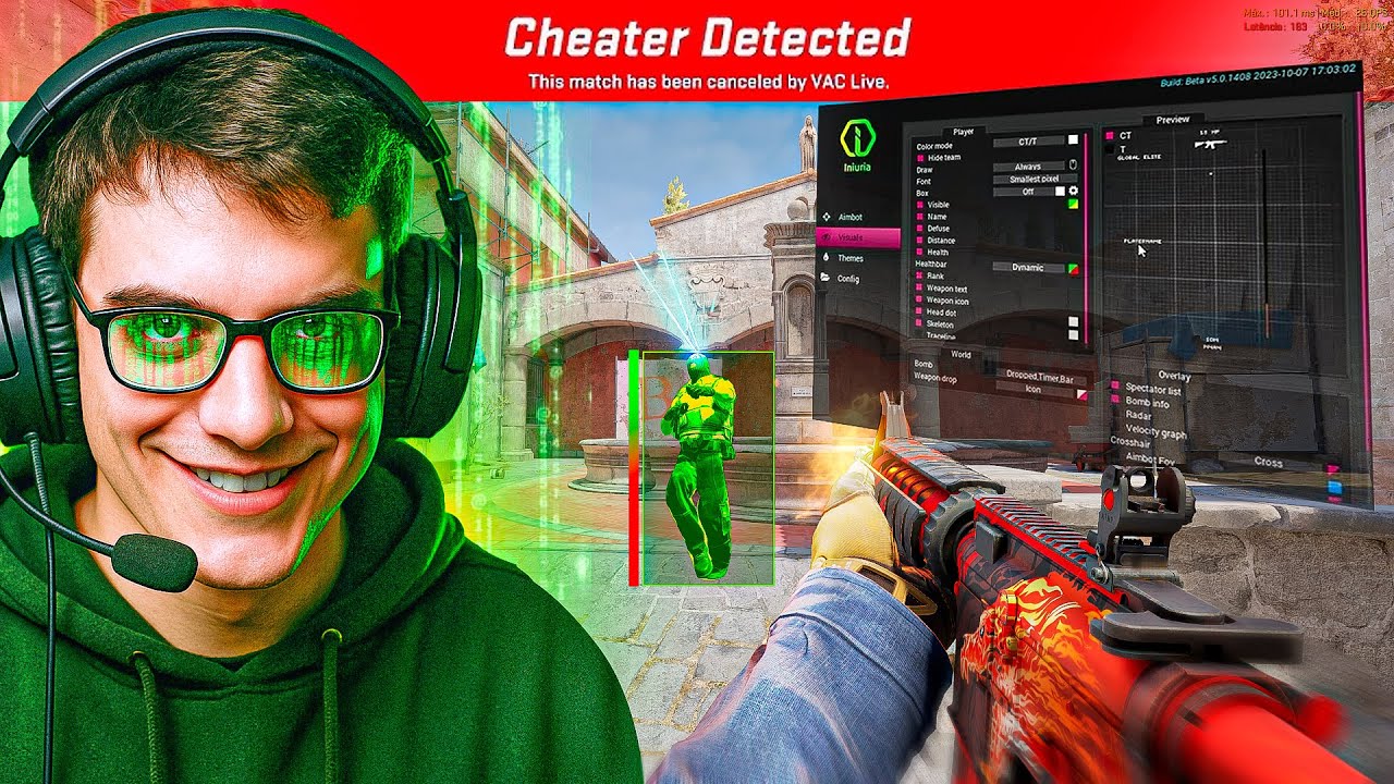 LEGIT HACKING: A VOLTA DO A1MB0T NO CS2, IMPOSSIVEL TOMAR BAN! FT INIURIA BETA