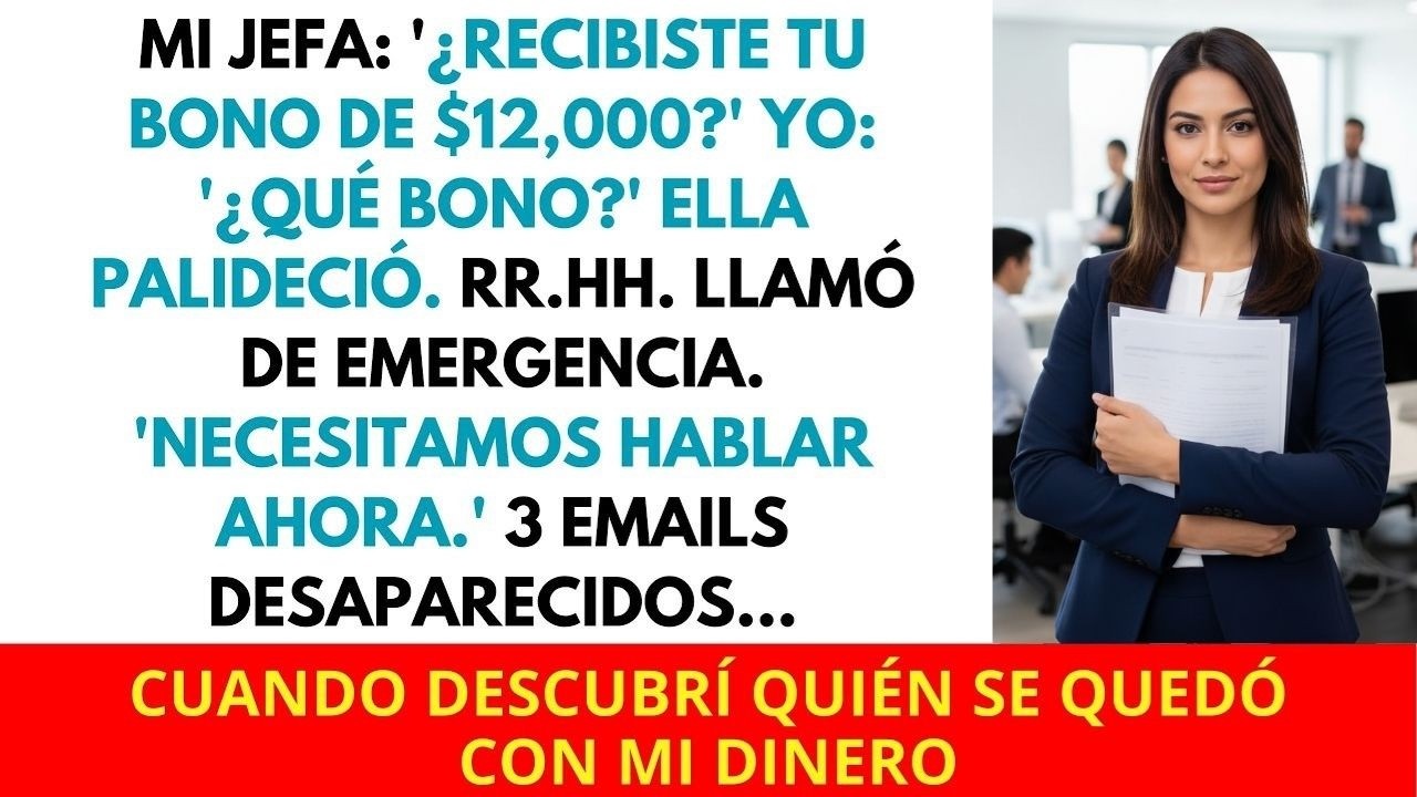 Mi Jefa Preguntó si Recibí Mi Bono de $12K. “¿Qué Bono?”, Respondí — Entonces RR. HH. Congeló…
