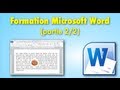 Cours  formation microsoft word partie 22