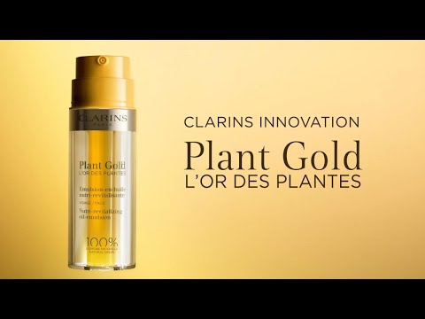 NEW Clarins Plant Gold Nutri-Revitalizing Oil-Emulsion - YouTube