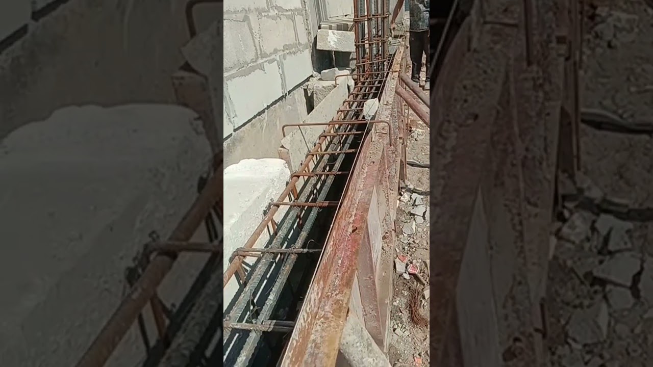 beam concrete filling 