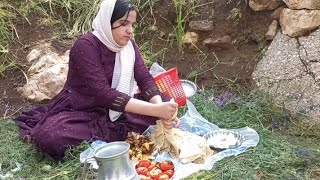 Barbecue in nature