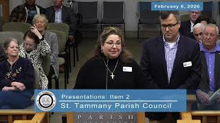 St. Tammany Parish Council Meeting 02/06/2020