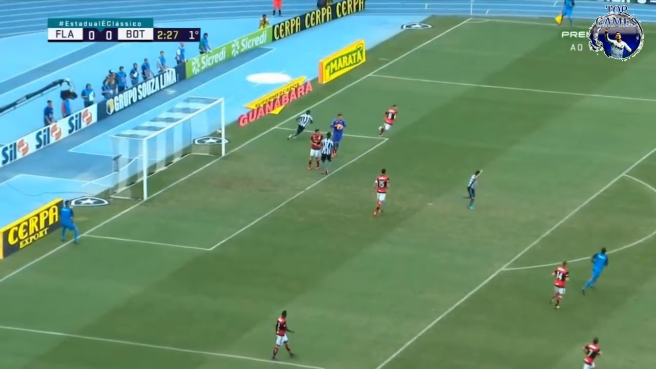 Flamengo 1 x 0 Botafogo - Melhores Momentos - YouTube