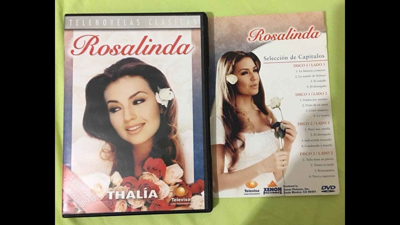 Thalia Rosalinda DVD Unboxing YouTube