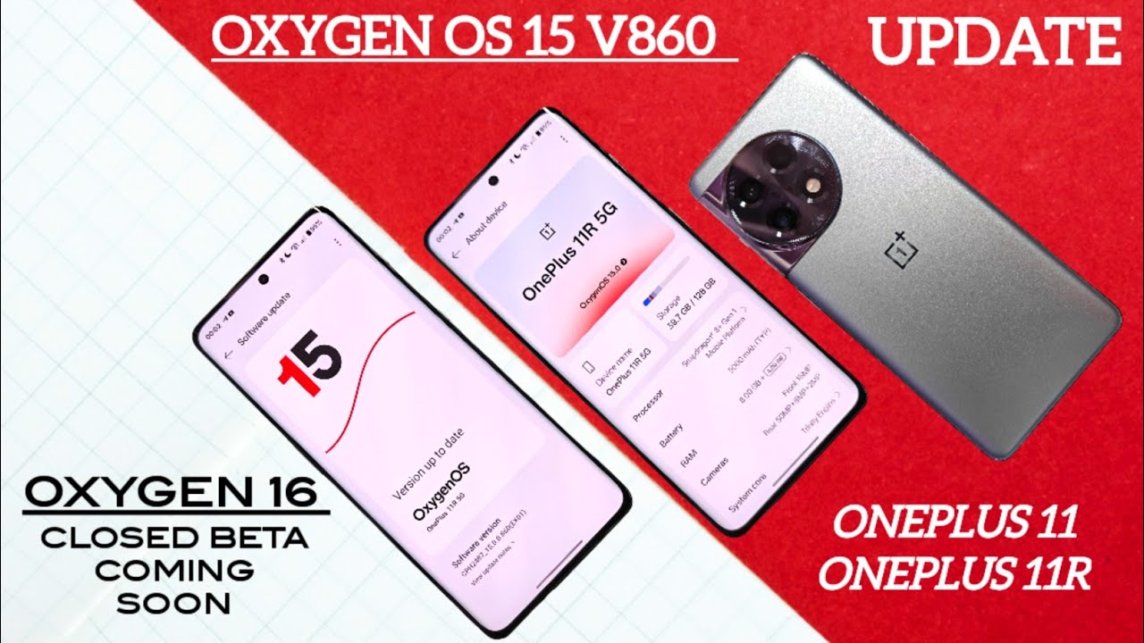 OnePlus 11 16GB/512GB CN版 Oxygen OS 🔥 Oxygen OS 15 update