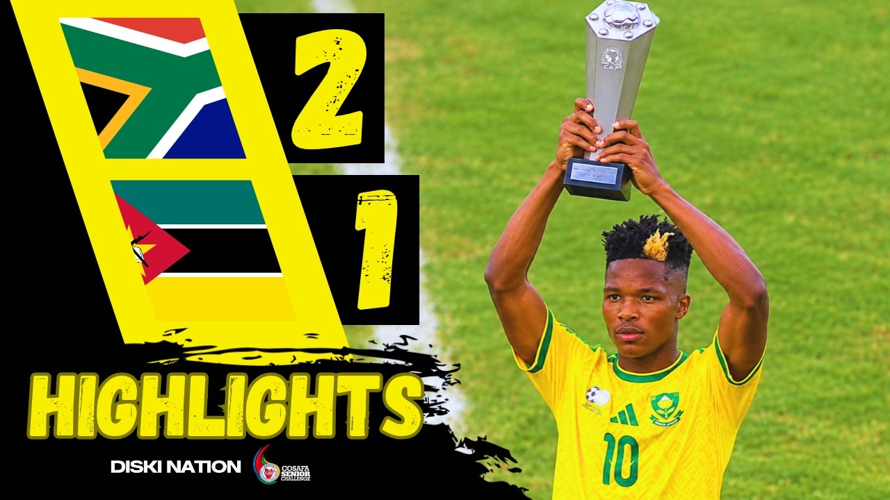 SOUTH AFRICA vs MOZAMBIQUE ‣ ALL GOALS & HIGHLIGHTS ‣ COSAFA QAULIFIERS FINAL 2026