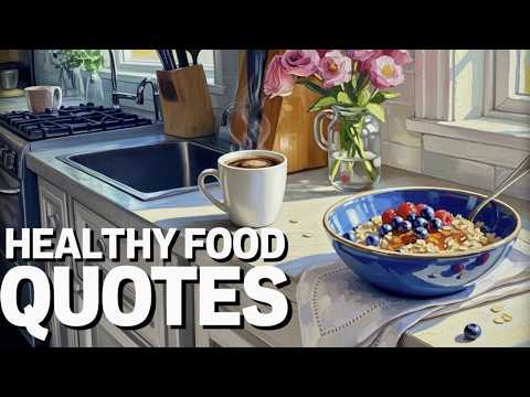 Healthy Food Motivation Inspirational Food Quotes to Start Your Day