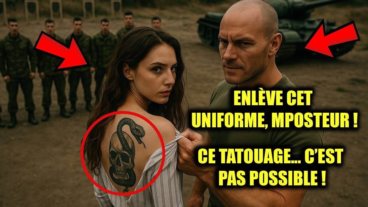 Moquée à l'entraînement militaire    jusqu’à ce que son tatouage glace le sang du commandant