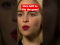 This girl has GOT to win!! #shorts #funny #gameofthrones #emiliaclarke #daenerystargaryen